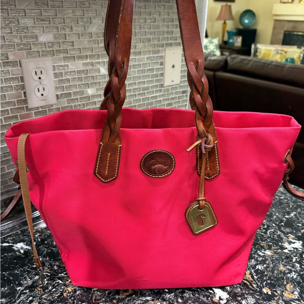 DOONEY & BOURKE Pink Canvas Tote